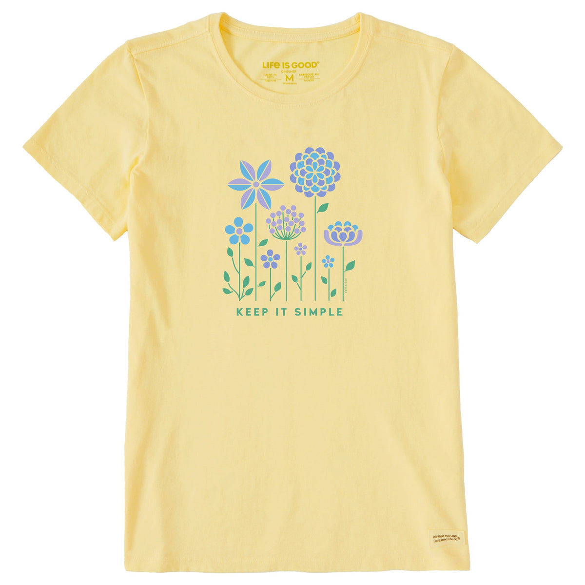 Women's Keep it Simple Garden Short Sleeve Crusher Tee