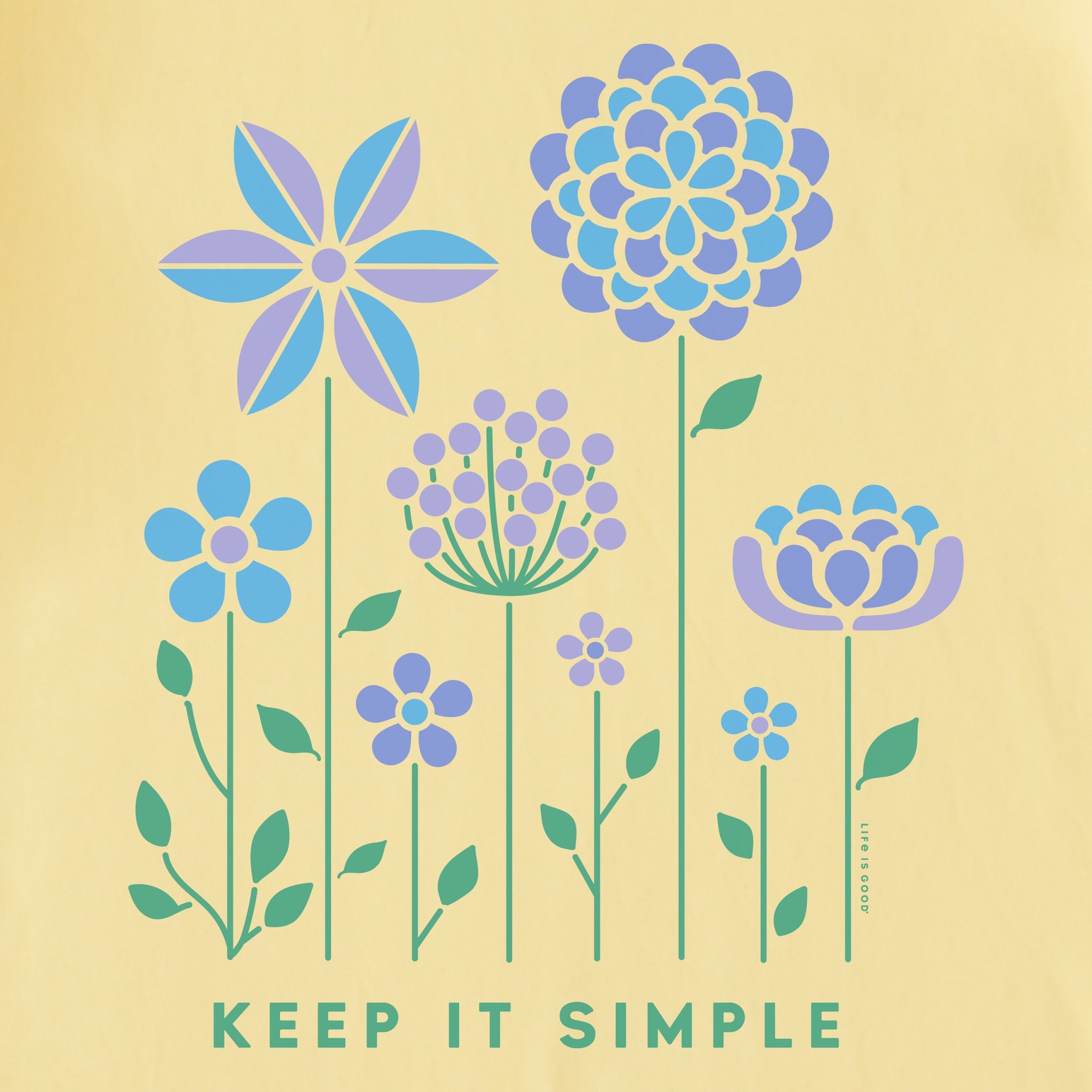Women's Keep it Simple Garden Short Sleeve Crusher Tee
