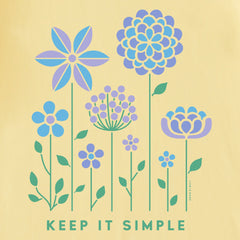 Women's Keep it Simple Garden Short Sleeve Crusher Tee
