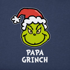 Men's Papa Grinch Long Sleeve Crusher Tee