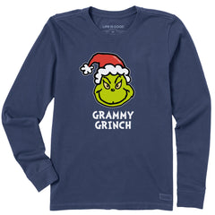 Women's Grammy Grinch Long Sleeve Crusher Tee