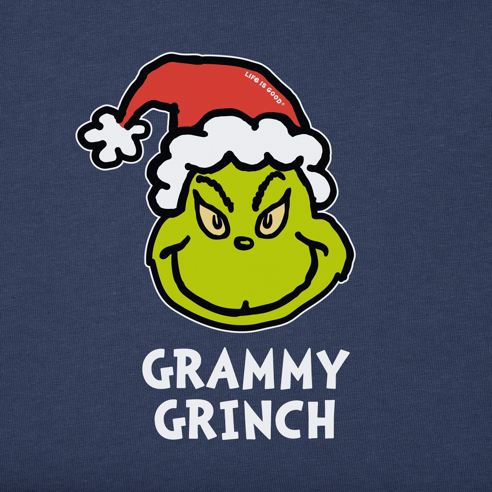 Women's Grammy Grinch Long Sleeve Crusher Tee