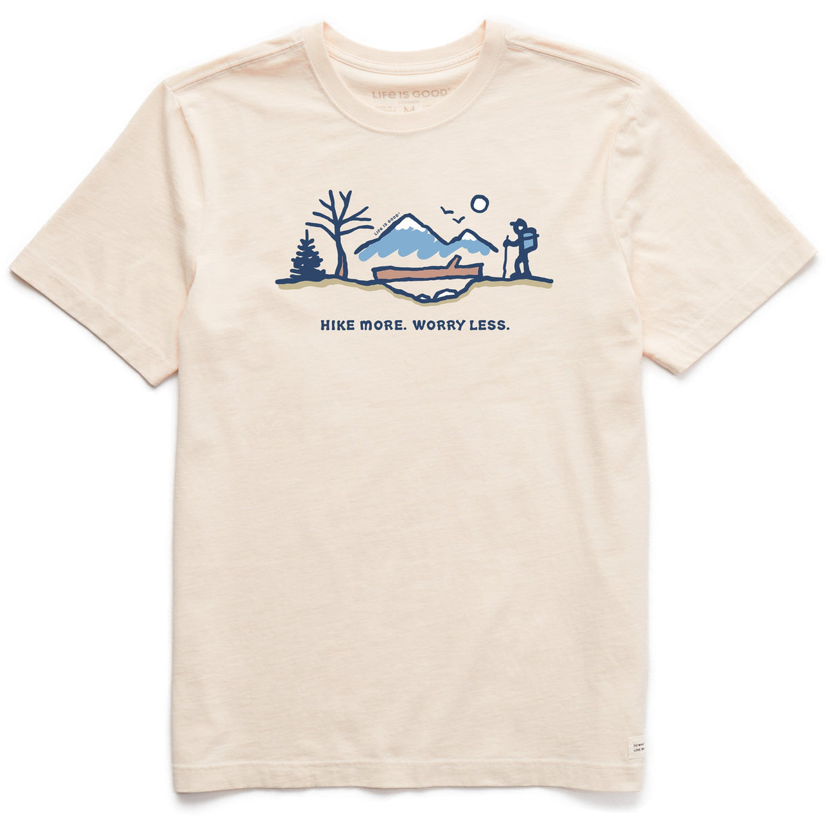 Men's Log Bridge Vista Hike More Short Sleeve Crusher Tee