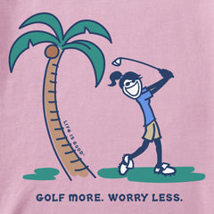Women's Jackie Palm Golf More Short Sleeve Tee