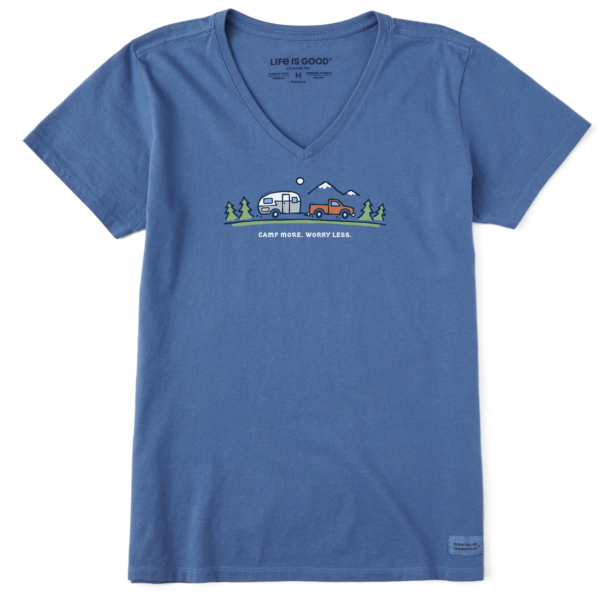 Women's Camp More on the Road Short Sleeve Vee