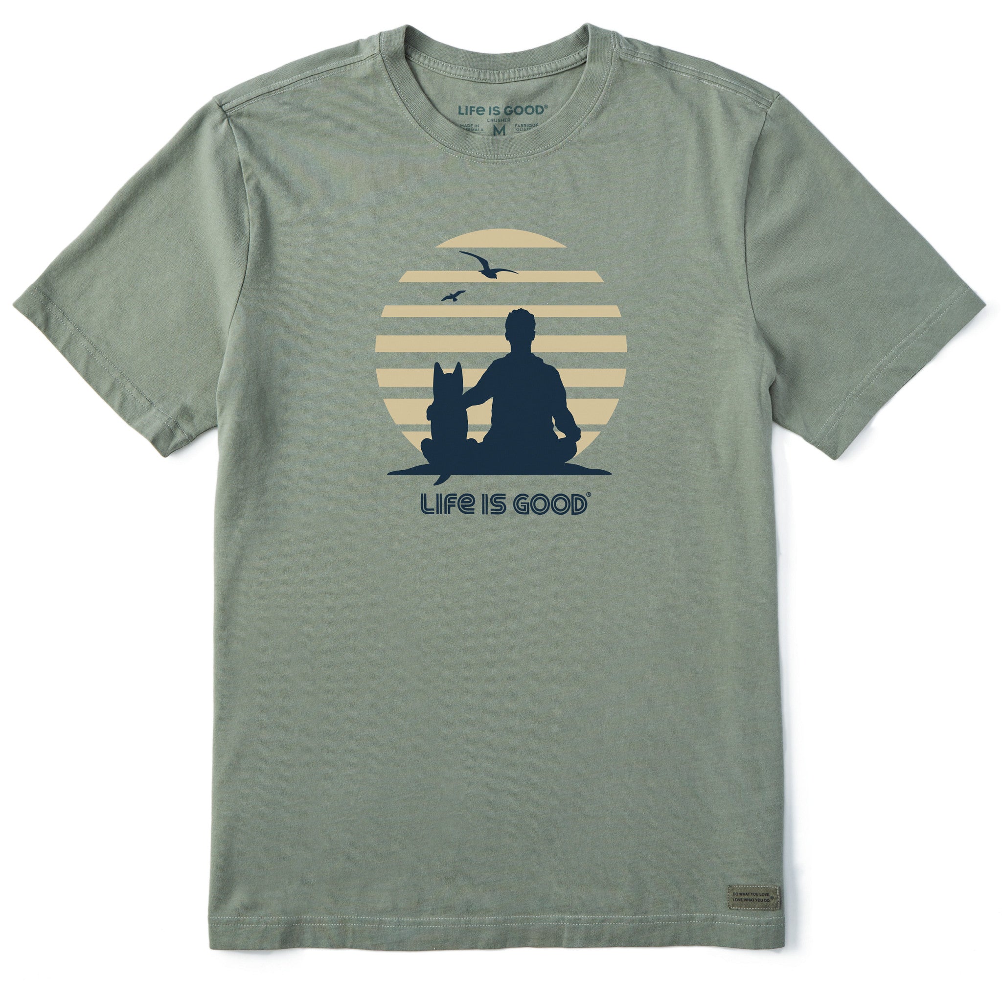Men's 70's Retro Beach View Short Sleeve Tee
