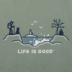 Men's Vista Rocky Coast Short Sleeve Tee