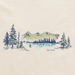 Men's Fly Fish Vista Short Sleeve Crusher Tee