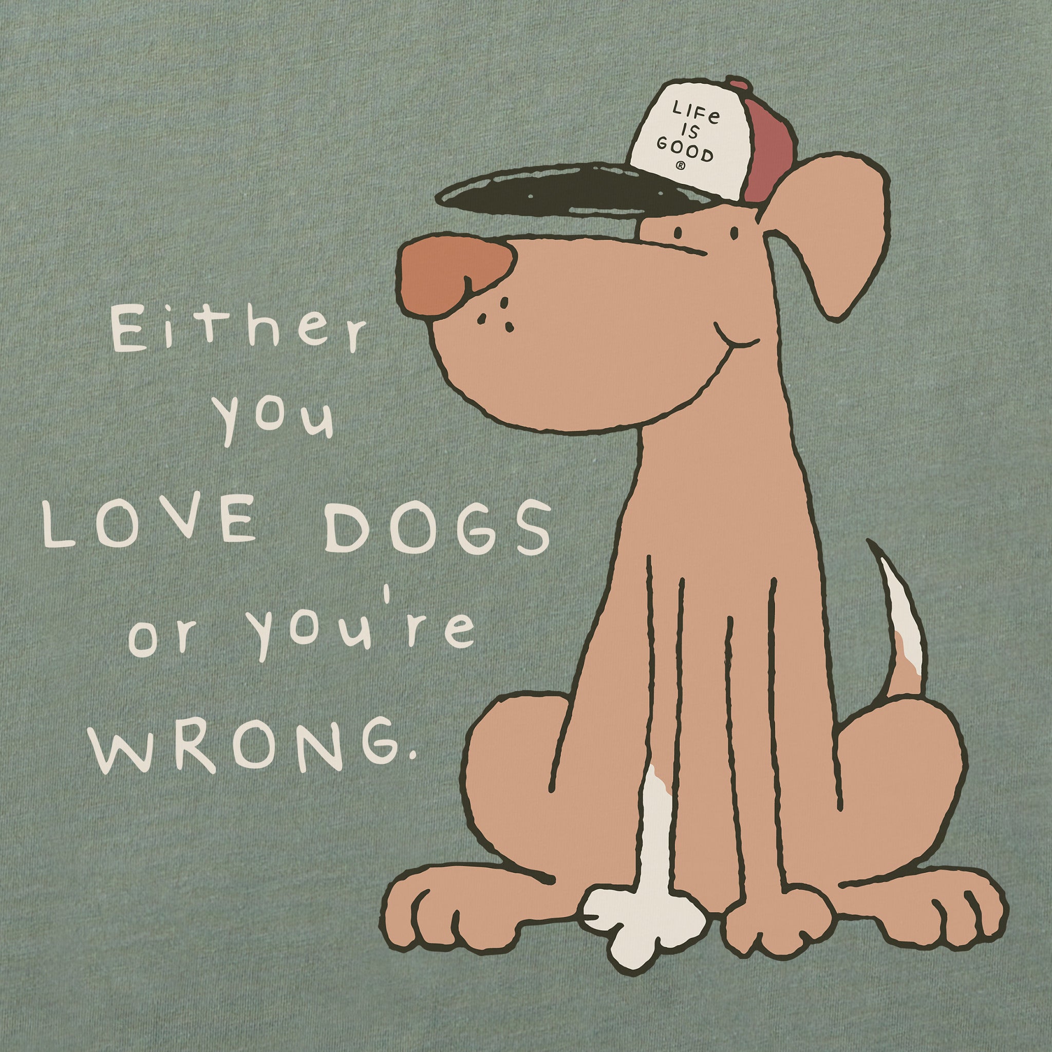 Men's Mutt Love Dogs Short Sleeve Tee