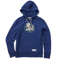 Women's French Bull Dog Adirondack Simply True Fleece Hoodie
