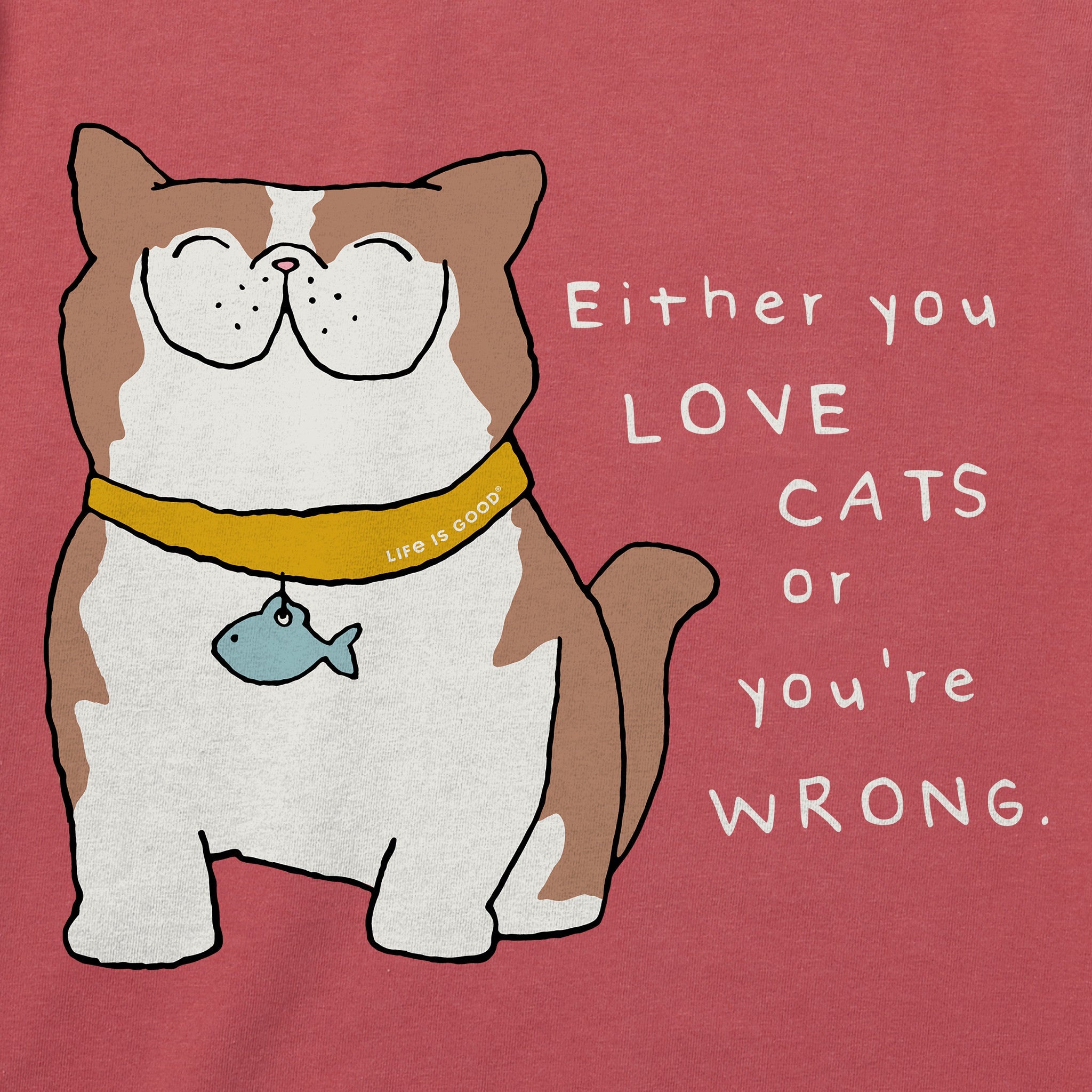 Women's Exotic Love Cats Short Sleeve Tee