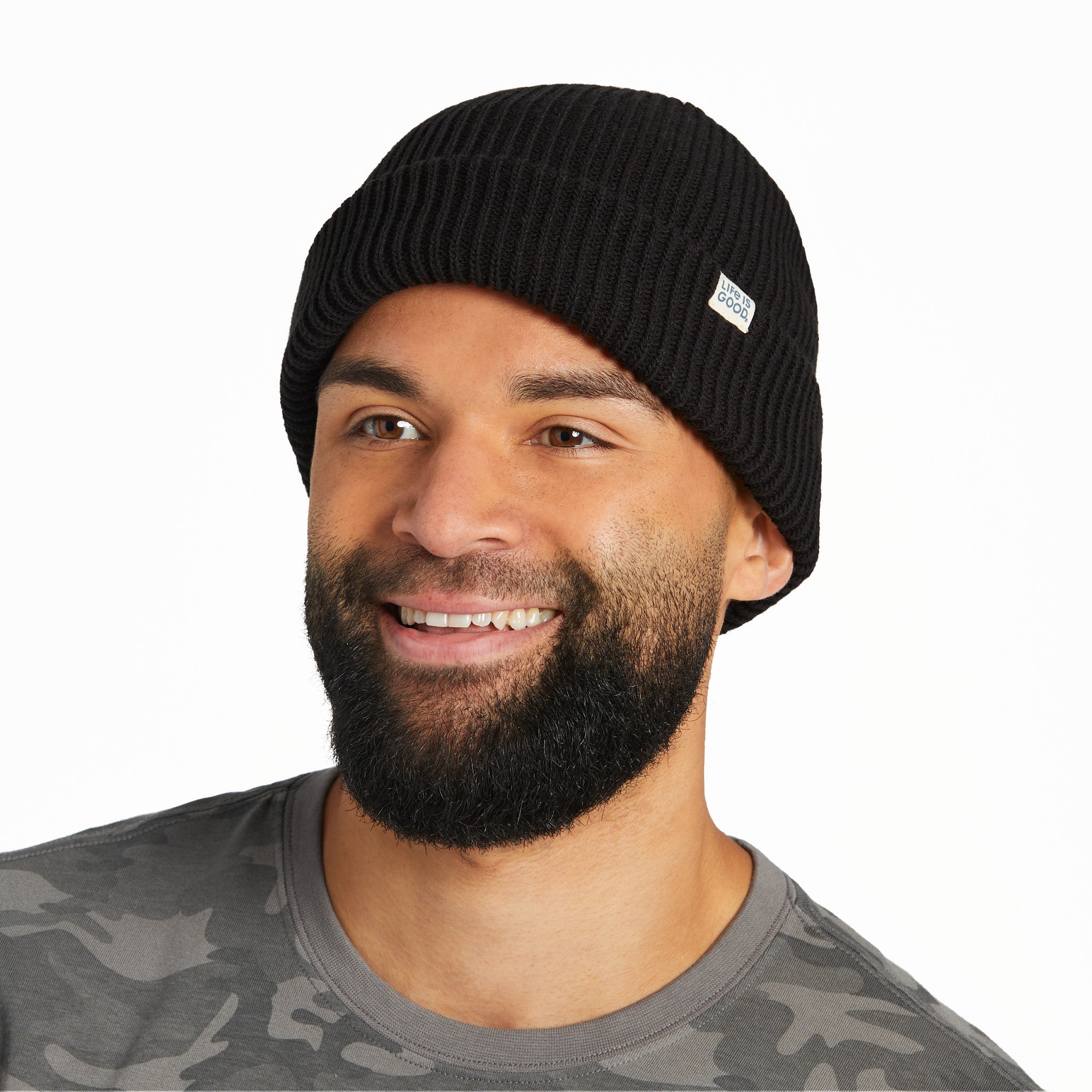 Adult Unisex Solid Mariner Beanie