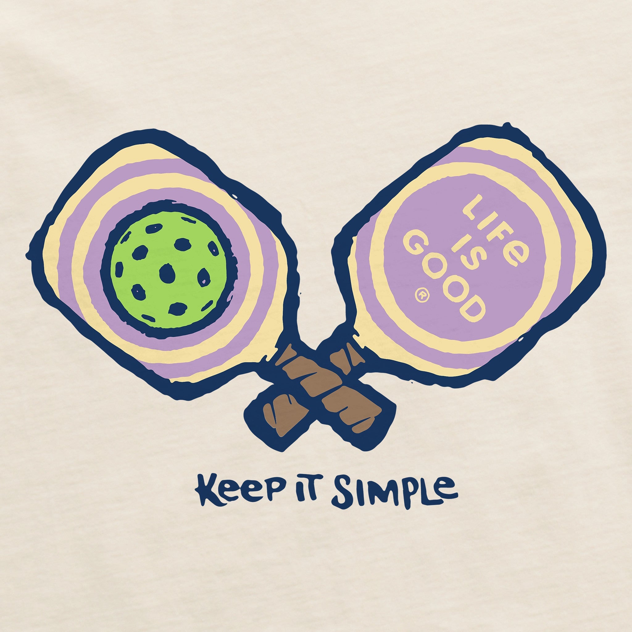 Women's Keep It Simple Pickleball Short Sleeve Vee