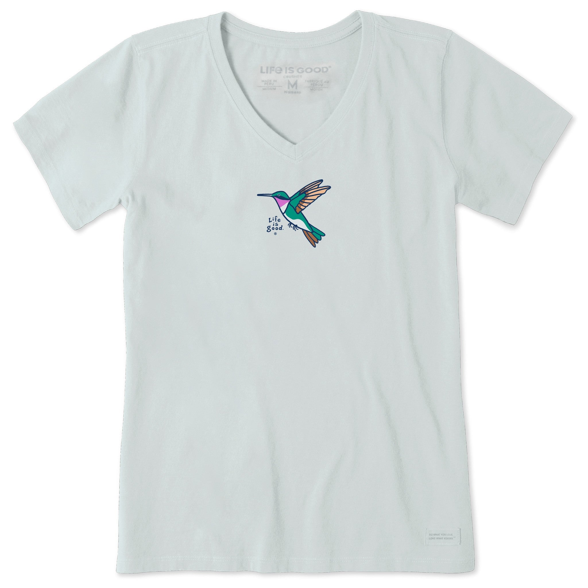 Women's Hummingbird Short Sleeve Vee