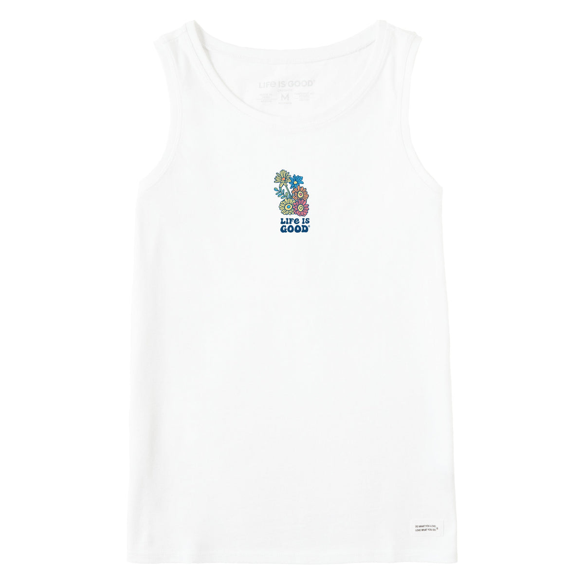 Women's Groovy Flowers Crusher Tank