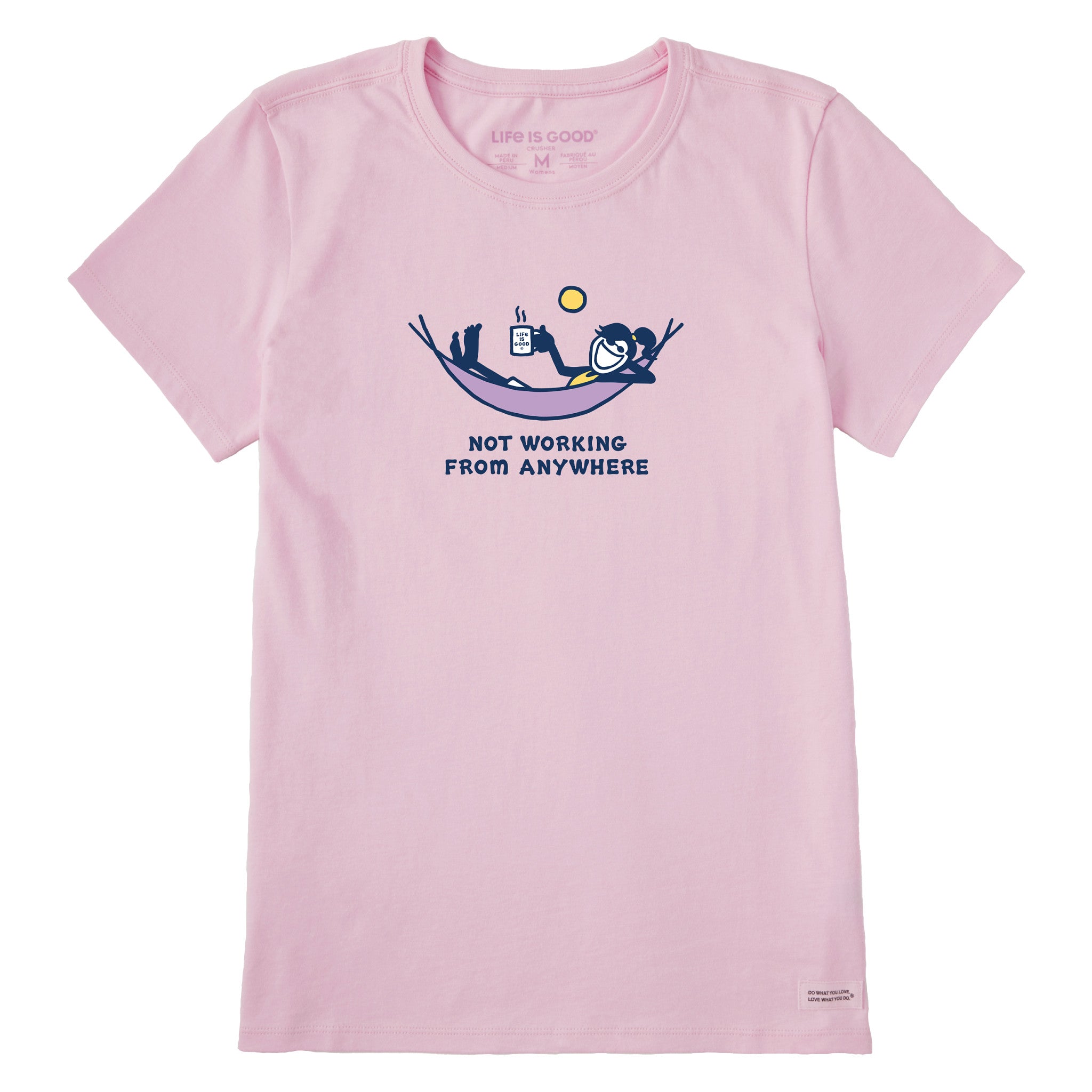 Women's Jackie Not Working From Anywhere Short Sleeve Tee