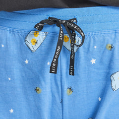 Women's Firefly Jar Pattern Snuggle Up Sleep Pant