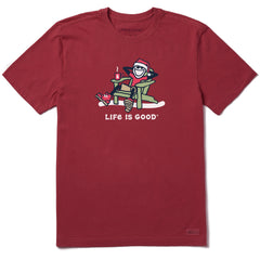 Men's Santa Jake Adirondack Short Sleeve Crusher Tee