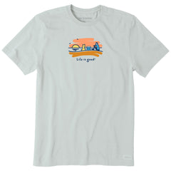Men's Summer Gold Short Sleeve Tee