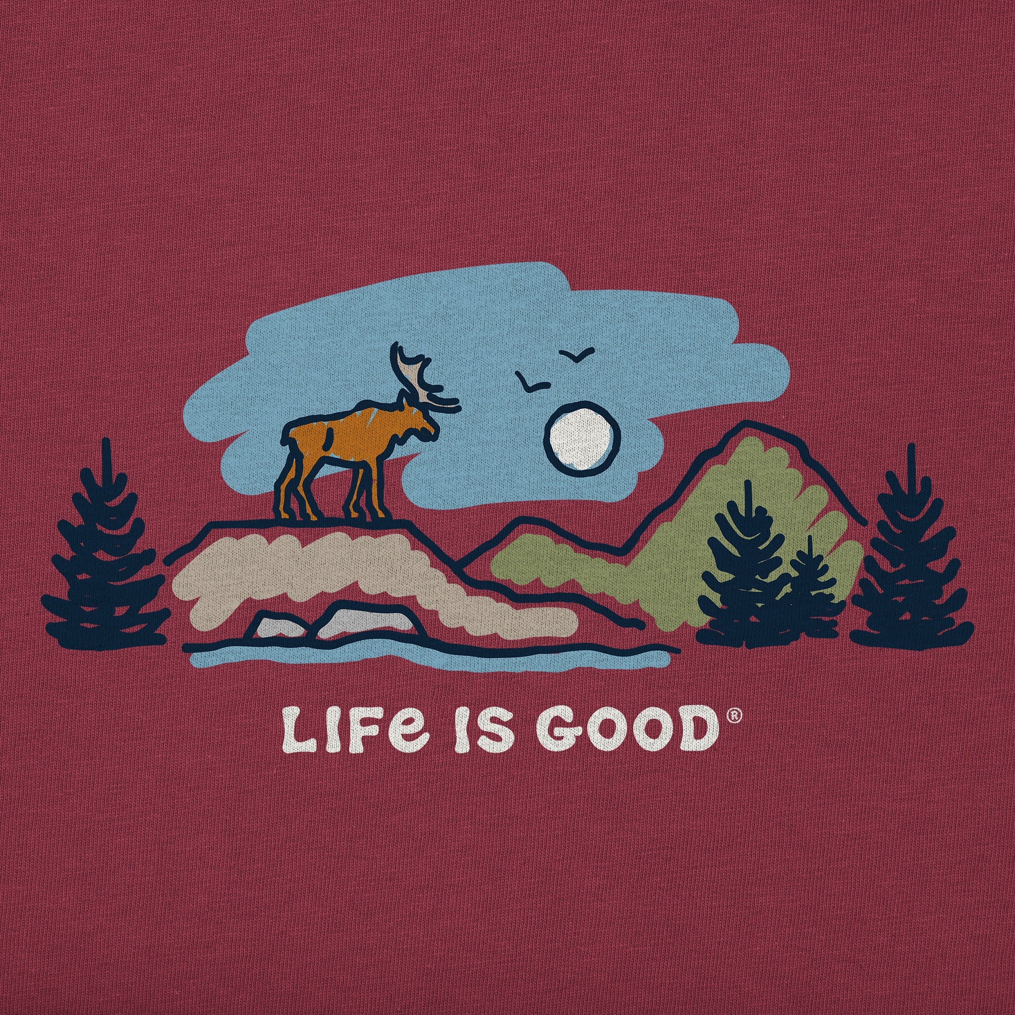 Men's Moose Mountain Vista Short Sleeve Tee