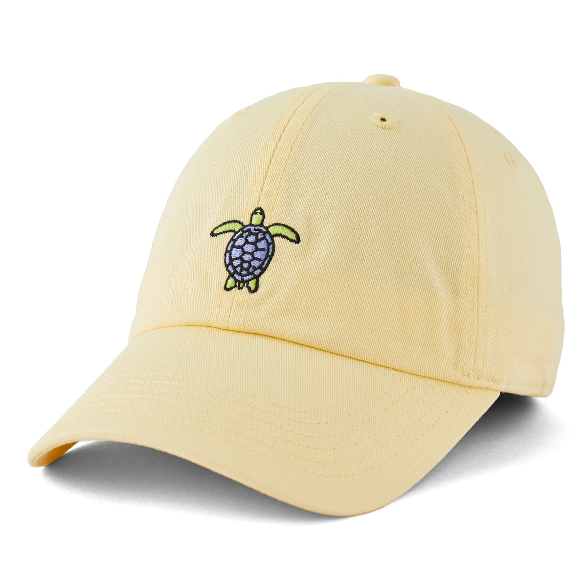 Adult Unisex Watercolor Turtle Chill Cap