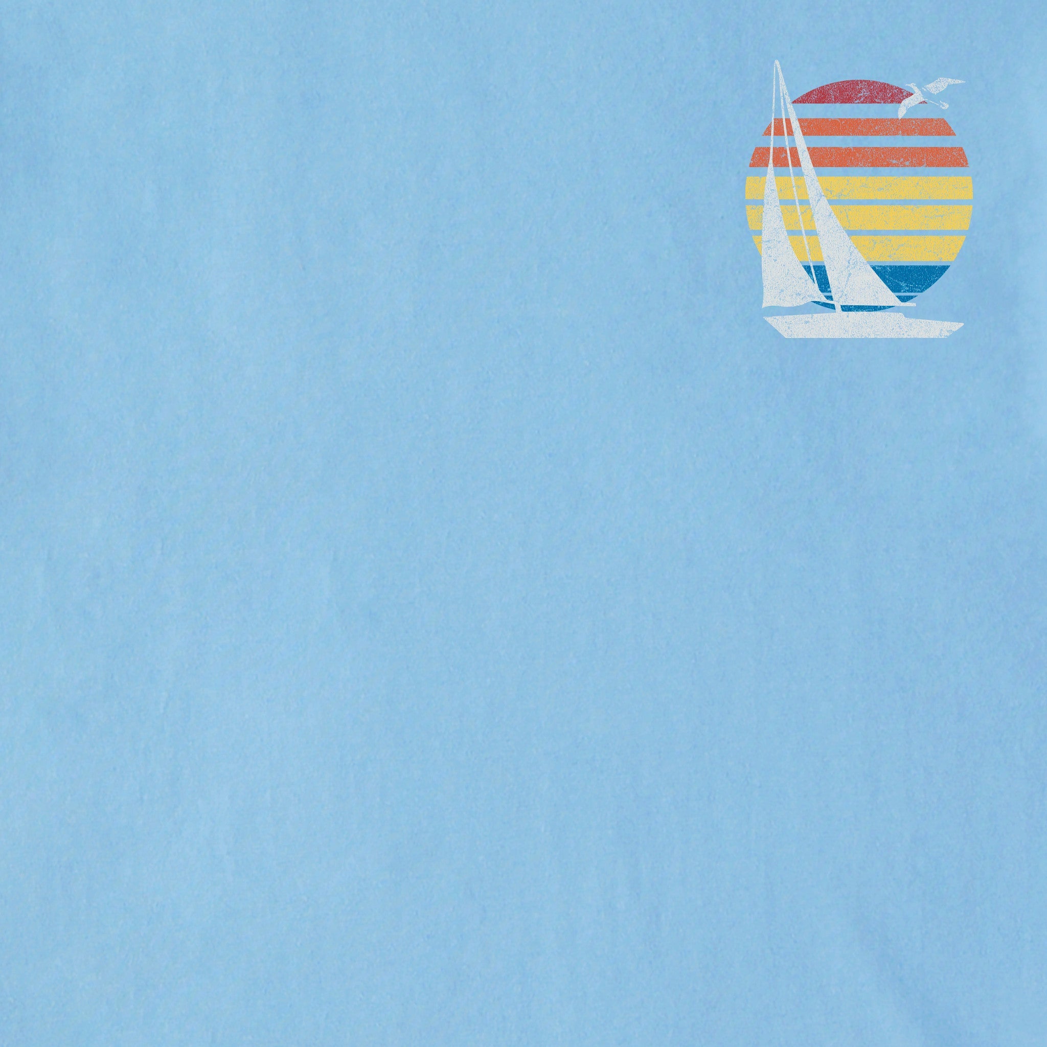 Men's Just Add Water Sailboat Long Sleeve Crusher-LITE Tee