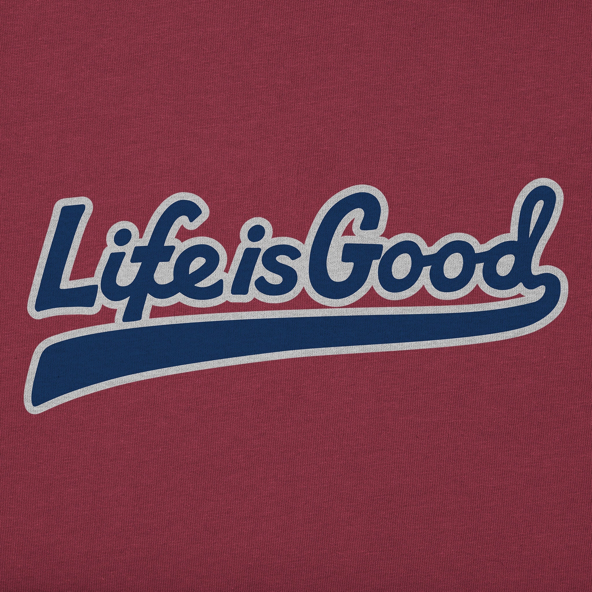 Men's LIG Ballyard Script Simply True Fleece Crew