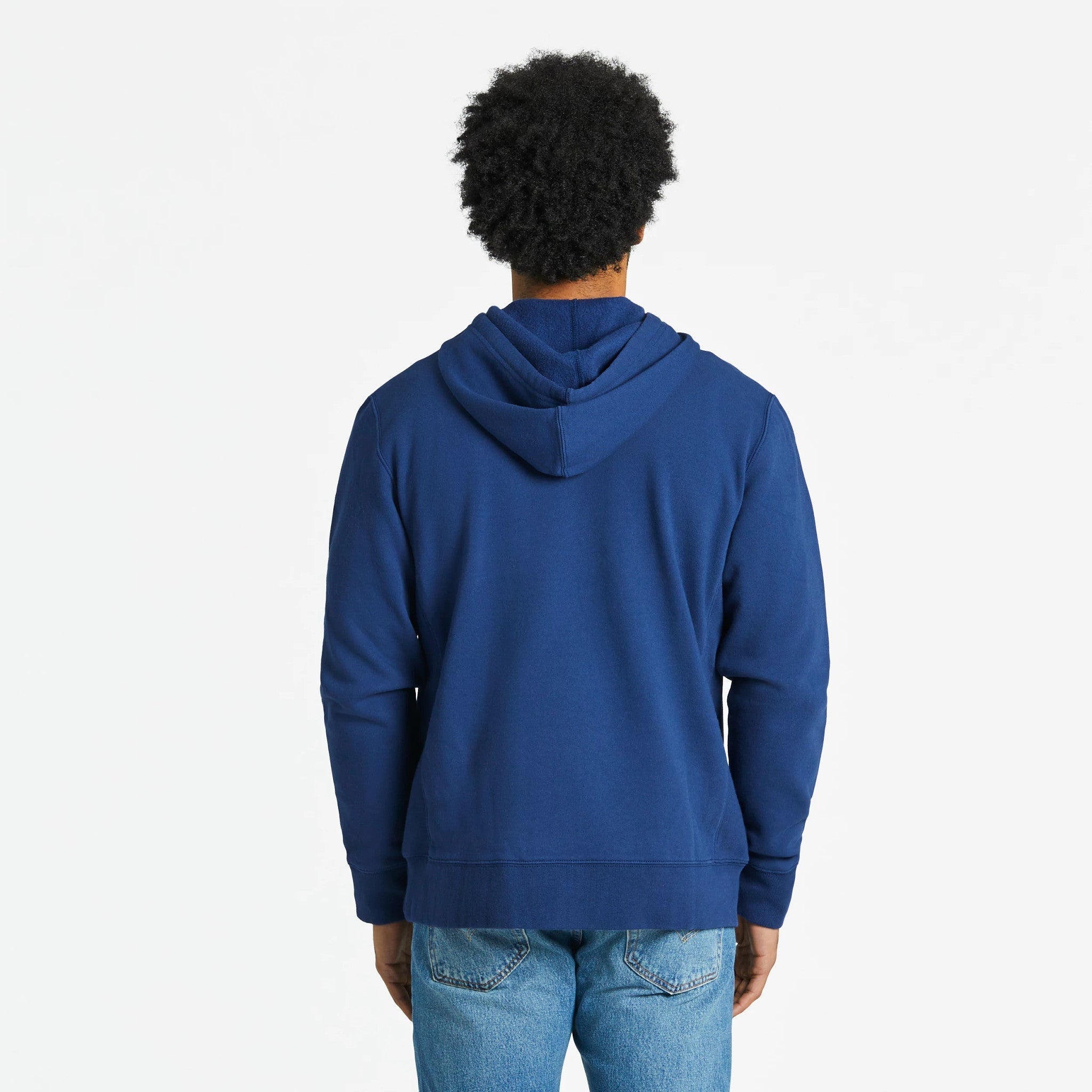 Men's LIG Vintage Wordmark Stacked Simply True Fleece Hoodie