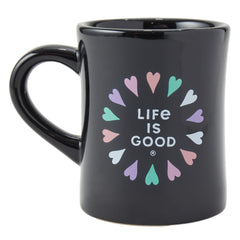 Patterna Heart LIG Diner Mug