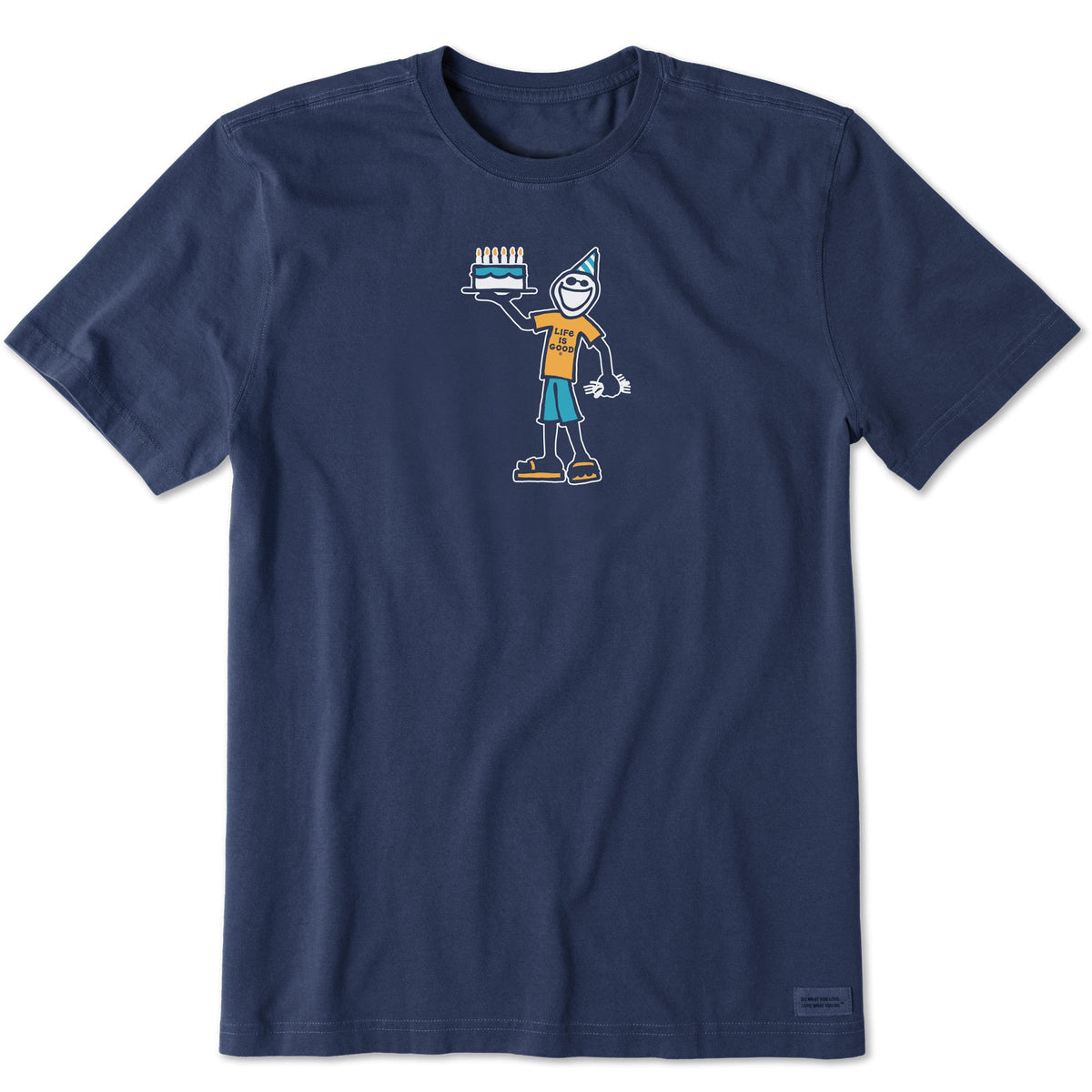 Men's Jake Birthday Short Sleeve Crusher Tee