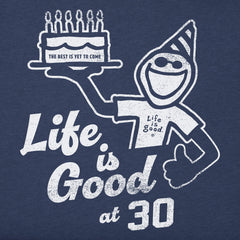 Men's Matchbook Jake 30th Birthday Short Sleeve Crusher Tee