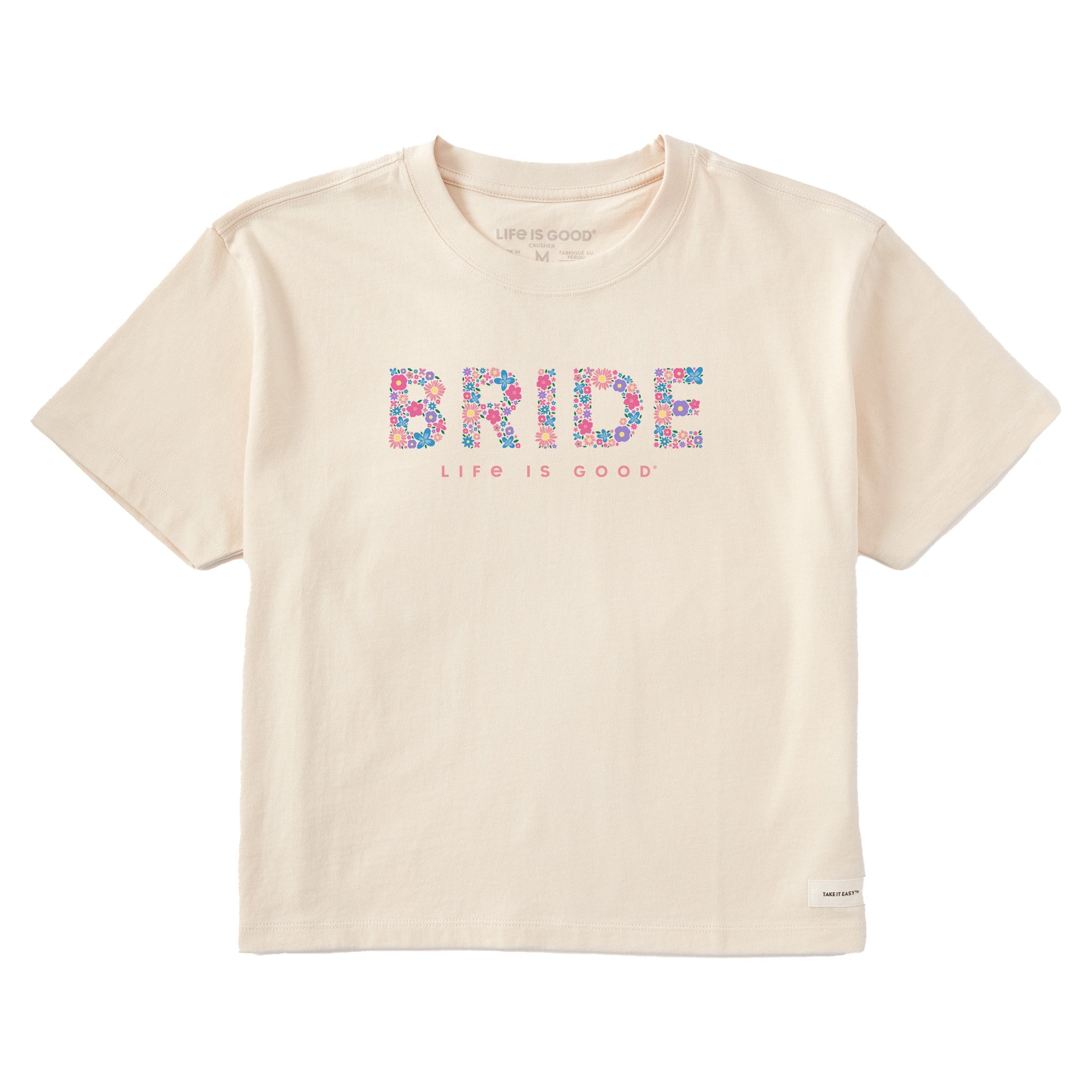 Women's Floral Tribe Short Sleeve Crusher Boxy Tee