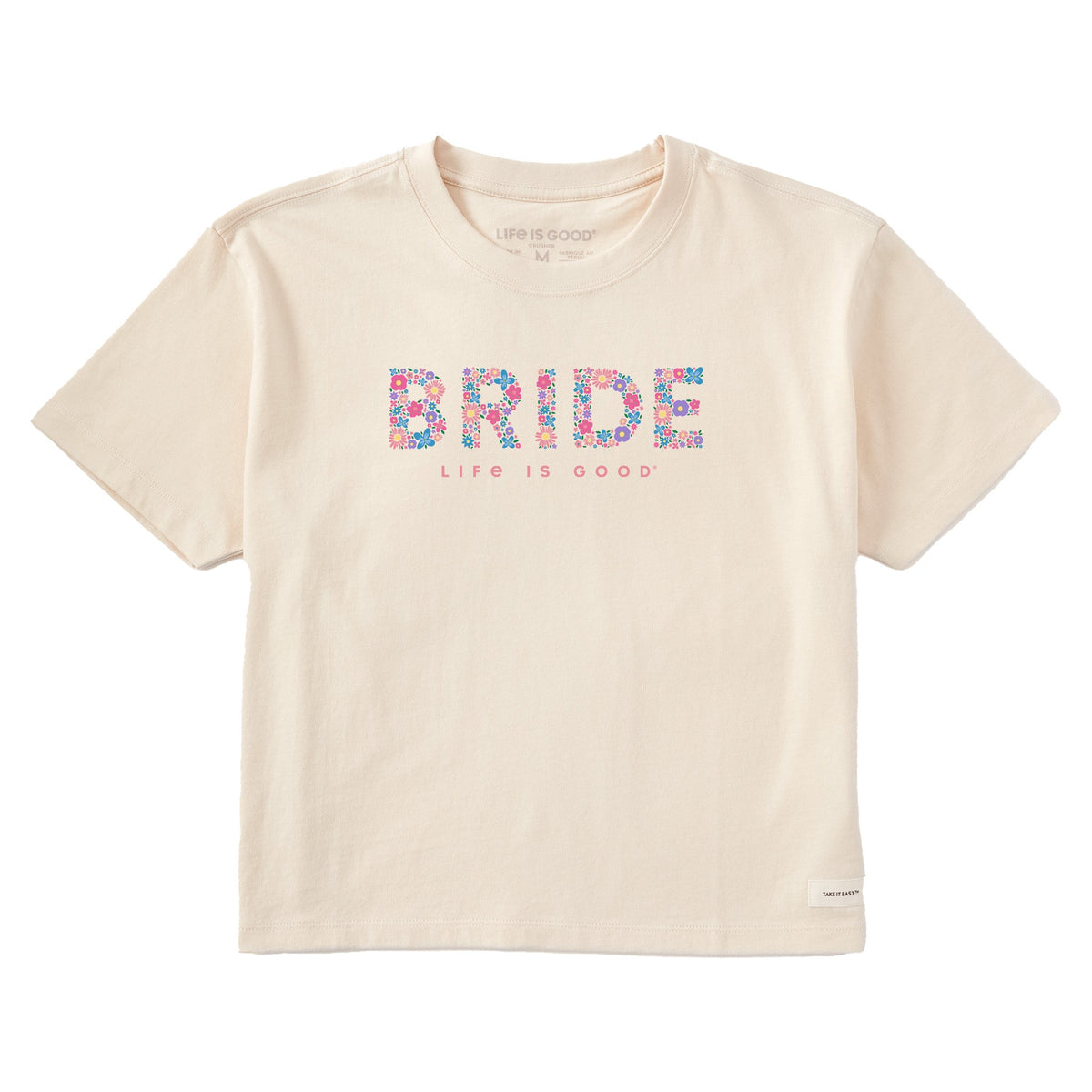 Women's Floral Tribe Short Sleeve Crusher Boxy Tee