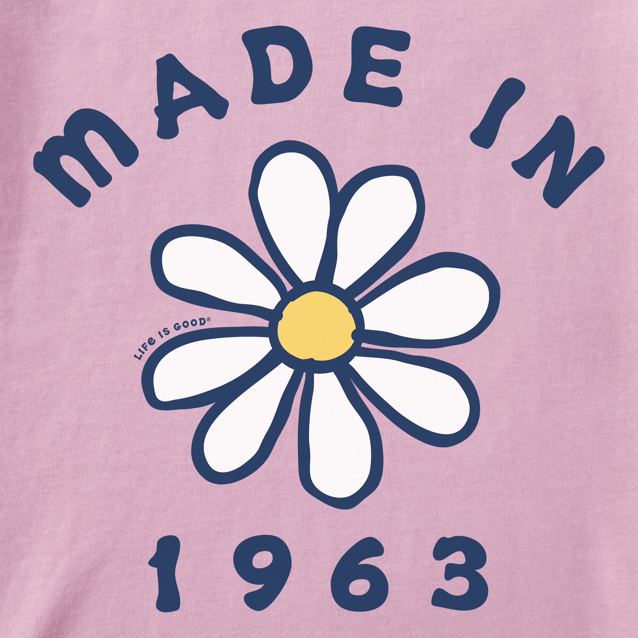 Women's Daisy Made in 1963 Short Sleeve Crusher Vee