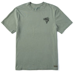 Men's Single Fish Short Sleeve Tee