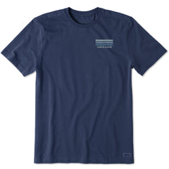 Men's Sunset Stripes Short Sleeve Tee