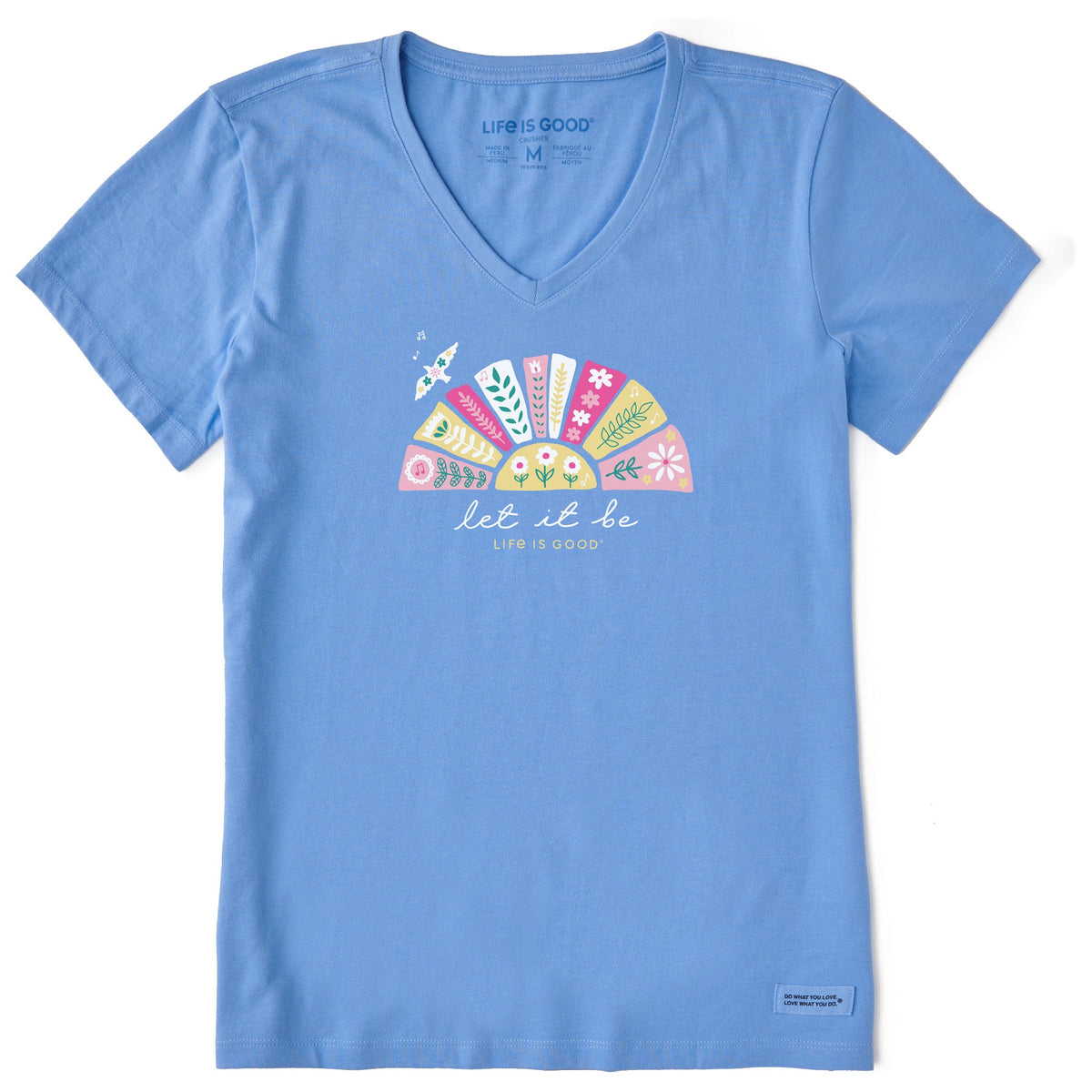 Women's Let it Be Sun Short Sleeve Vee