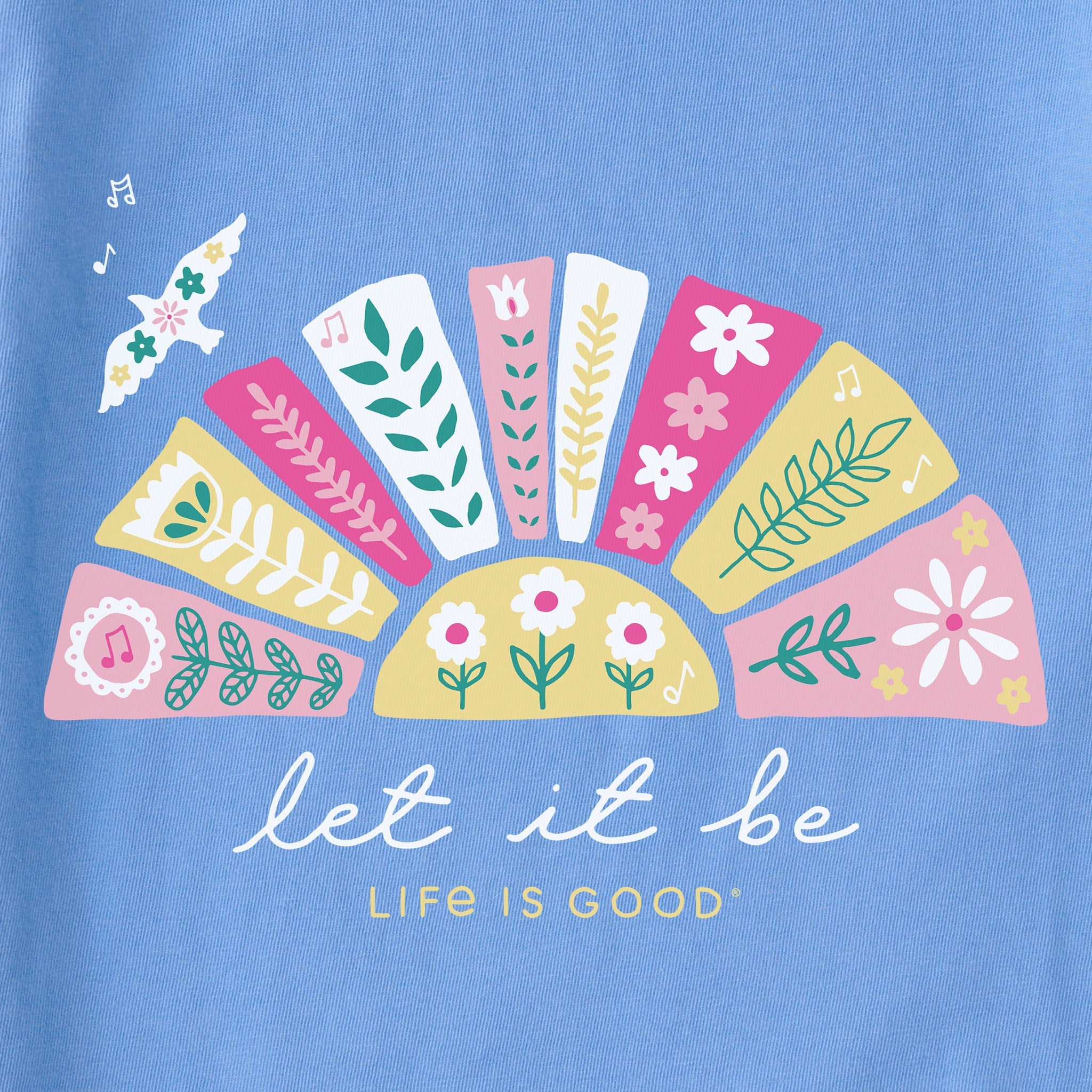 Women's Let it Be Sun Short Sleeve Vee