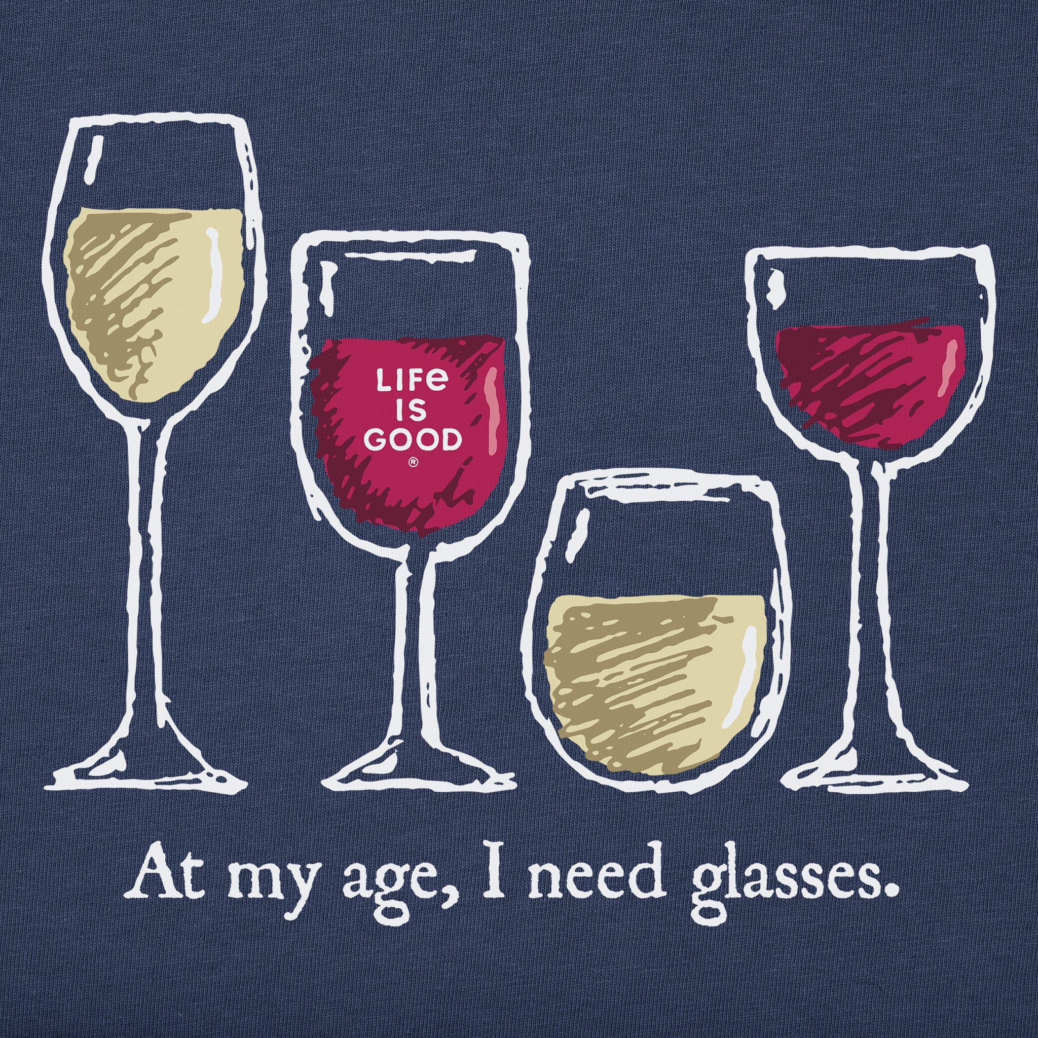 Women's I Need Wine Glasses Short Sleeve Tee