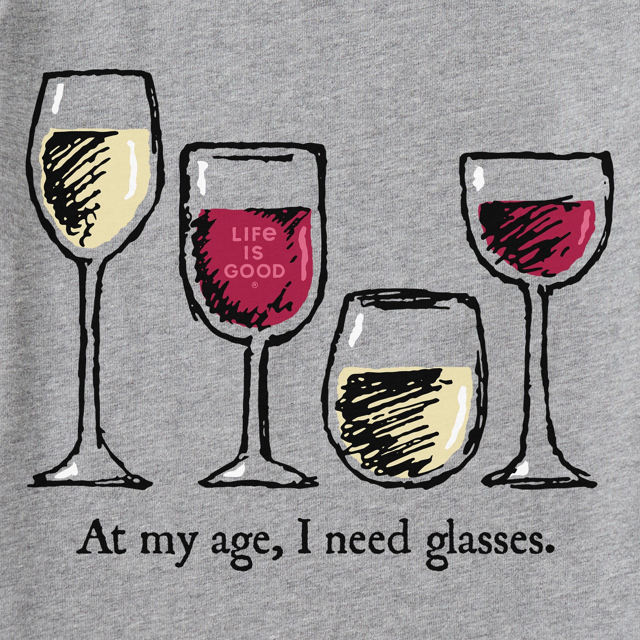 Women's I Need Wine Glasses Short Sleeve Tee