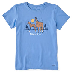 Women's Horse and Foal Short Sleeve Tee