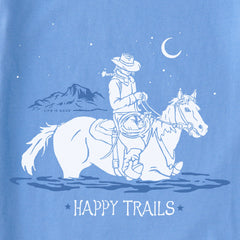 Women's Happy Trails Cowgirl Short Sleeve Tee