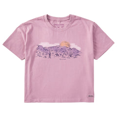 Women's Desert View Short Sleeve Crusher Boxy Tee