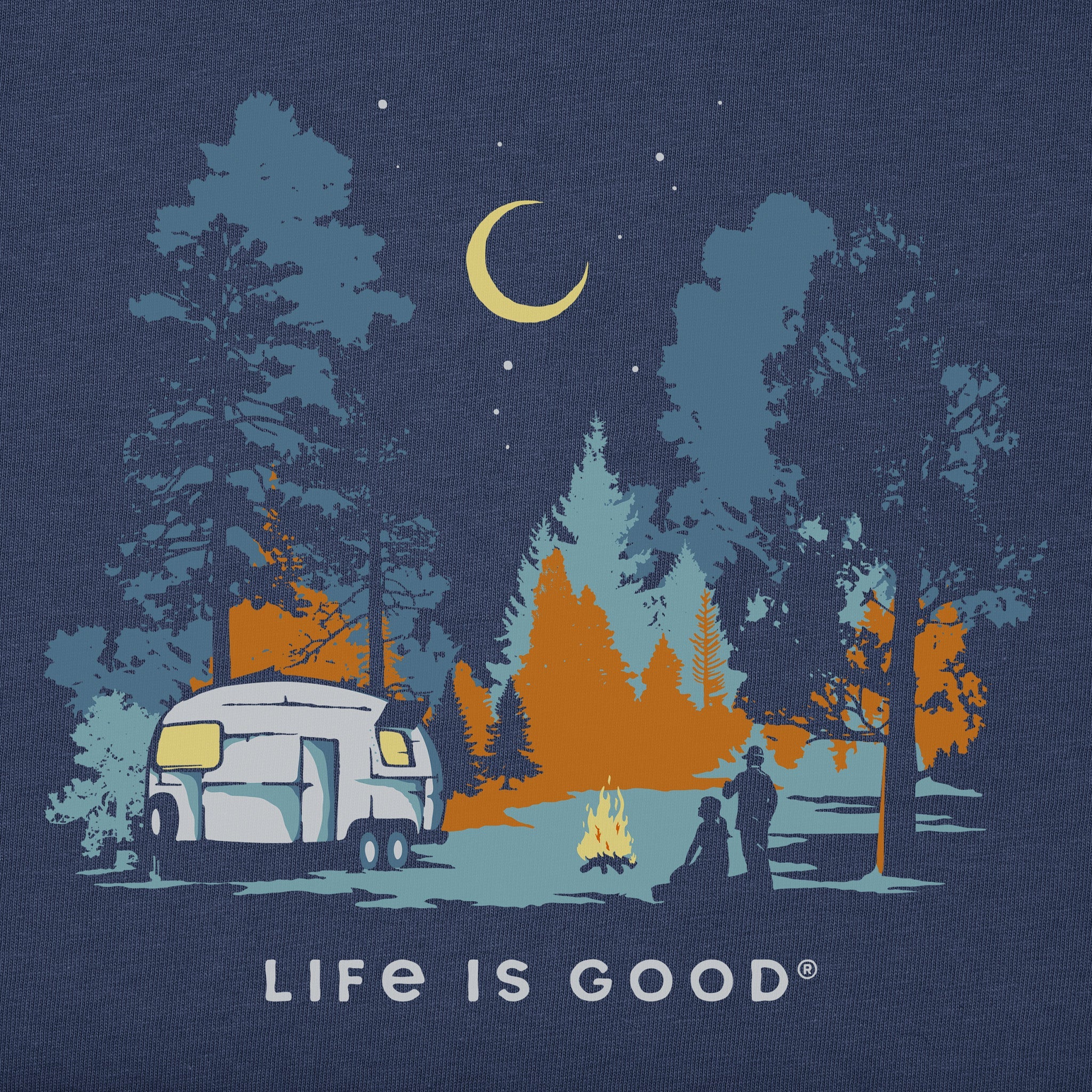 Men's Woodsy RV Camp Short Sleeve Tee