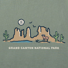 Women's Grand Canyon Vista Short Sleeve Crusher Tee