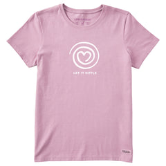 Women's Let it Ripple Short Sleeve Crusher Tee