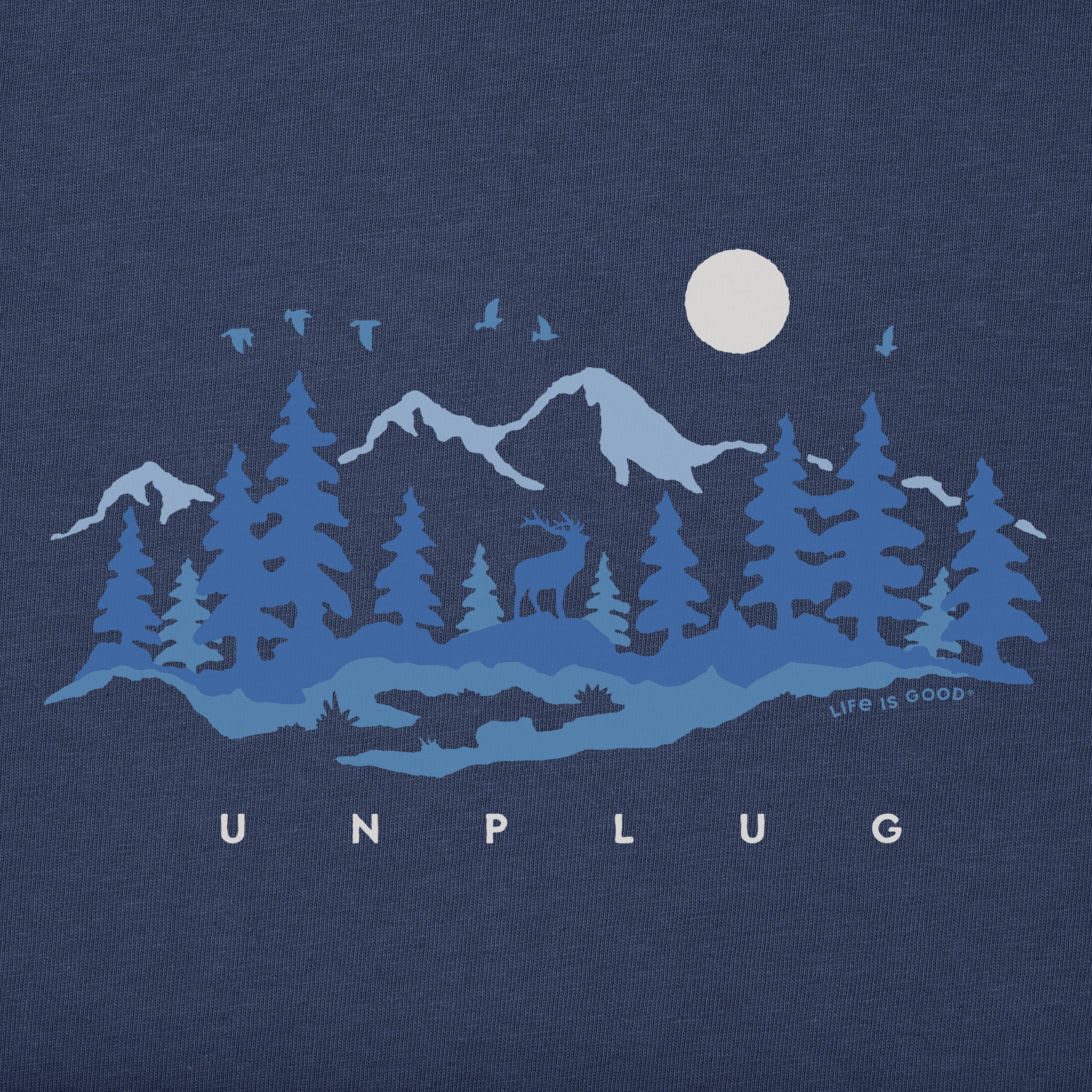 Men's Unplug in the Outdoors Short Sleeve Tee