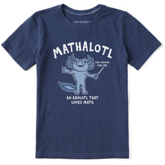 Kids Mathalotyl Short Sleeve Crusher Tee