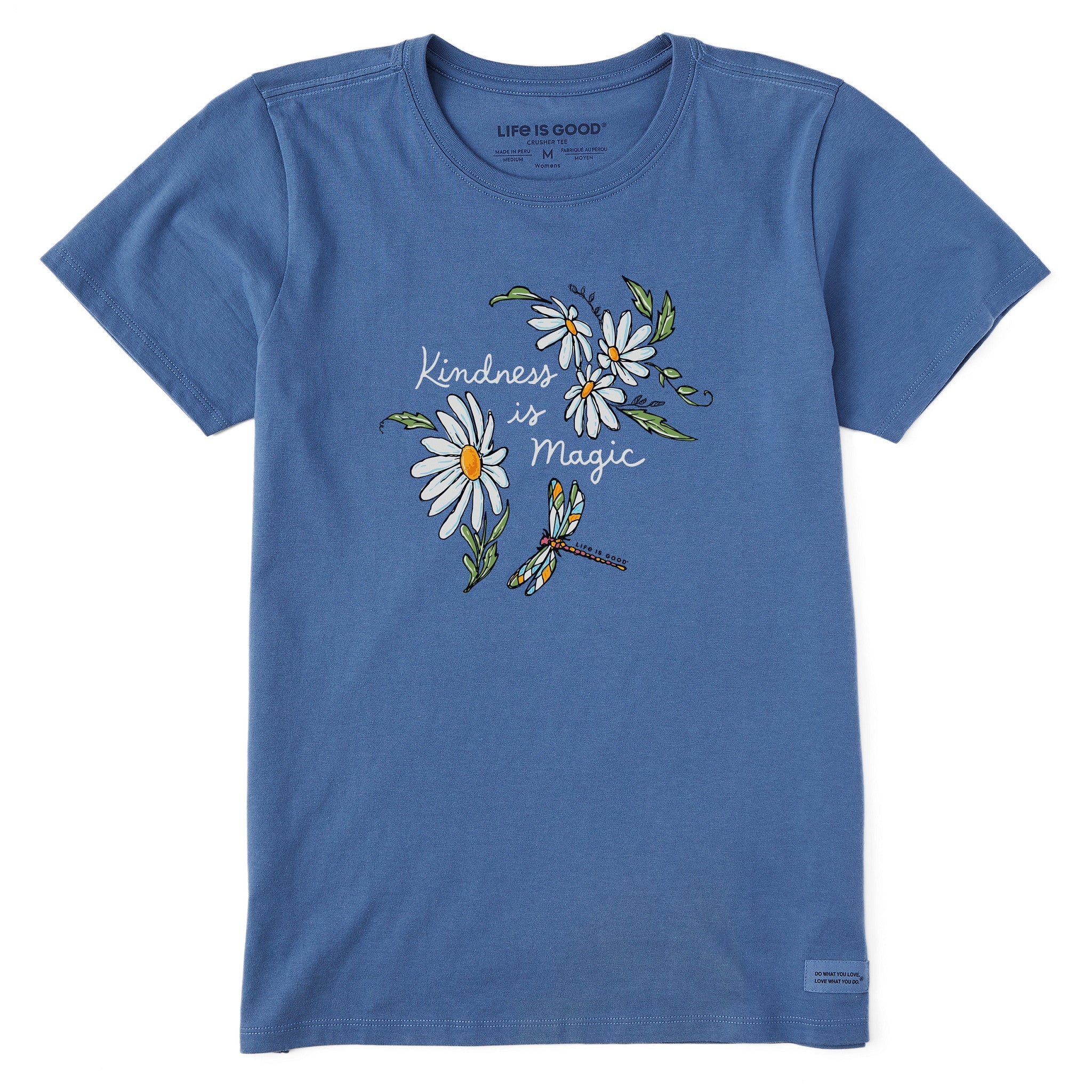Women's Kindness is Magic Daisies Short Sleeve Tee