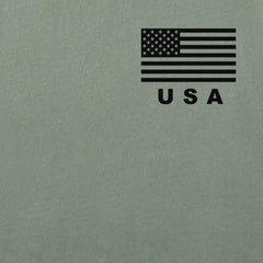 Men's Athletic USA Flag Short Sleeve Tee